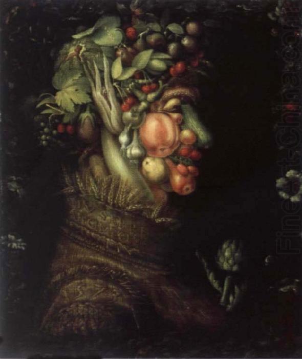 The summer, Giuseppe Arcimboldo